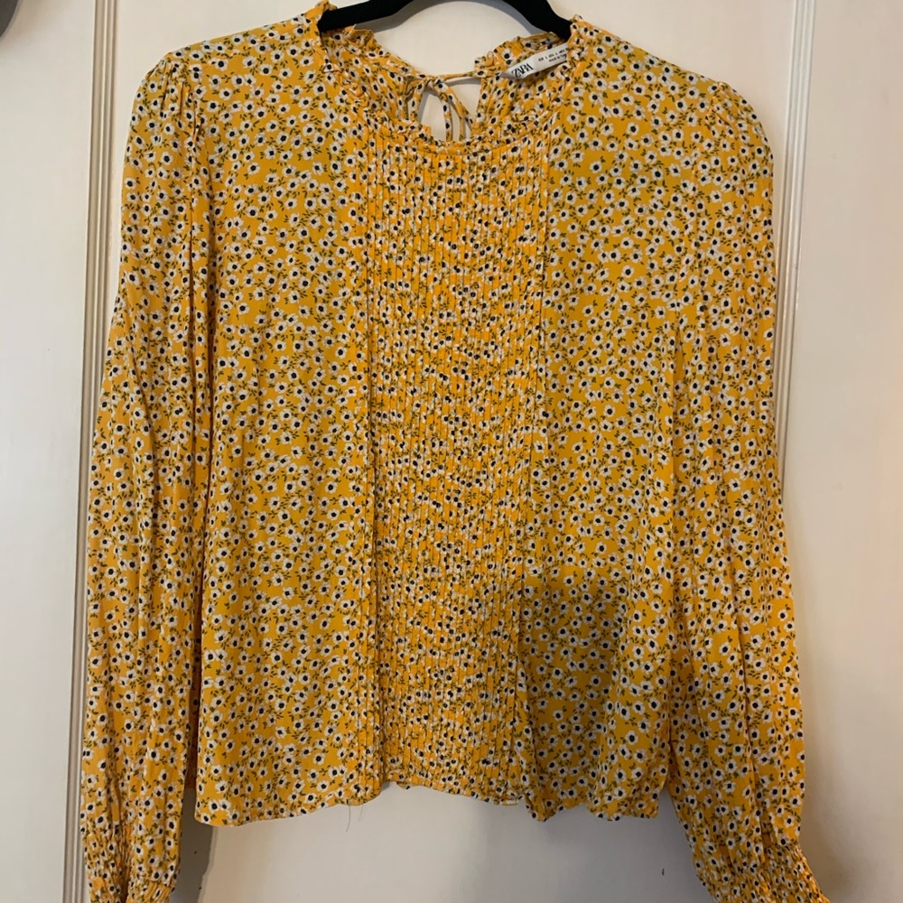 Zara Floral Top